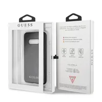 GUESS GUHCS10LIGBLK tok műbőr fekete mintás Samsung Galaxy S10 Lite #3