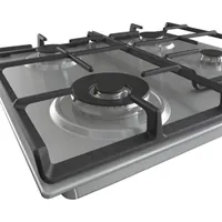 Gorenje 737658 GW641EX inox beépíthető gázfőzőlap 4 zónás wok égő egykezes gyújtás #5