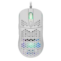 White Shark WS GM-5007W Galahad 6400 dpi fehér rgb háttérvilágítás gumírozott felület usb 2.0 1,8 m 6 gombos #2
