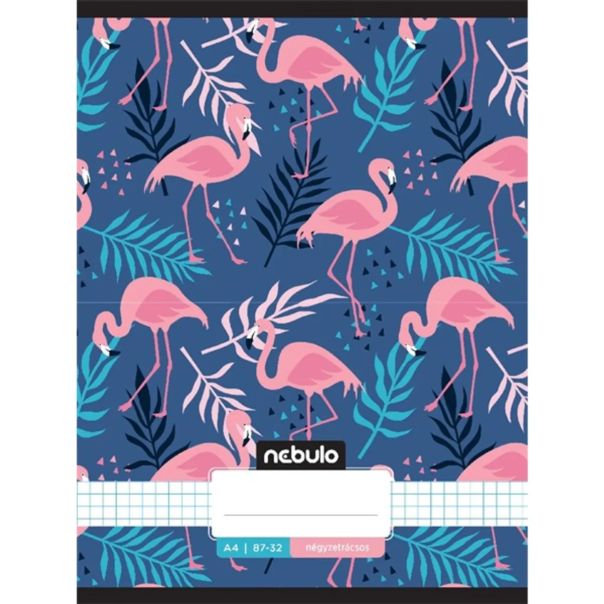 Nebulo NR-LD-A4 L-Design A4 32 lapos kockás tűzött füzet #3
