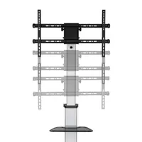 SBOX FS-444 mobil TV-állvány 37"-86" VESA 600x400 teher 50 kg magasság 1200-1600 mm kábelrendező döntés 5-10 fok #7
