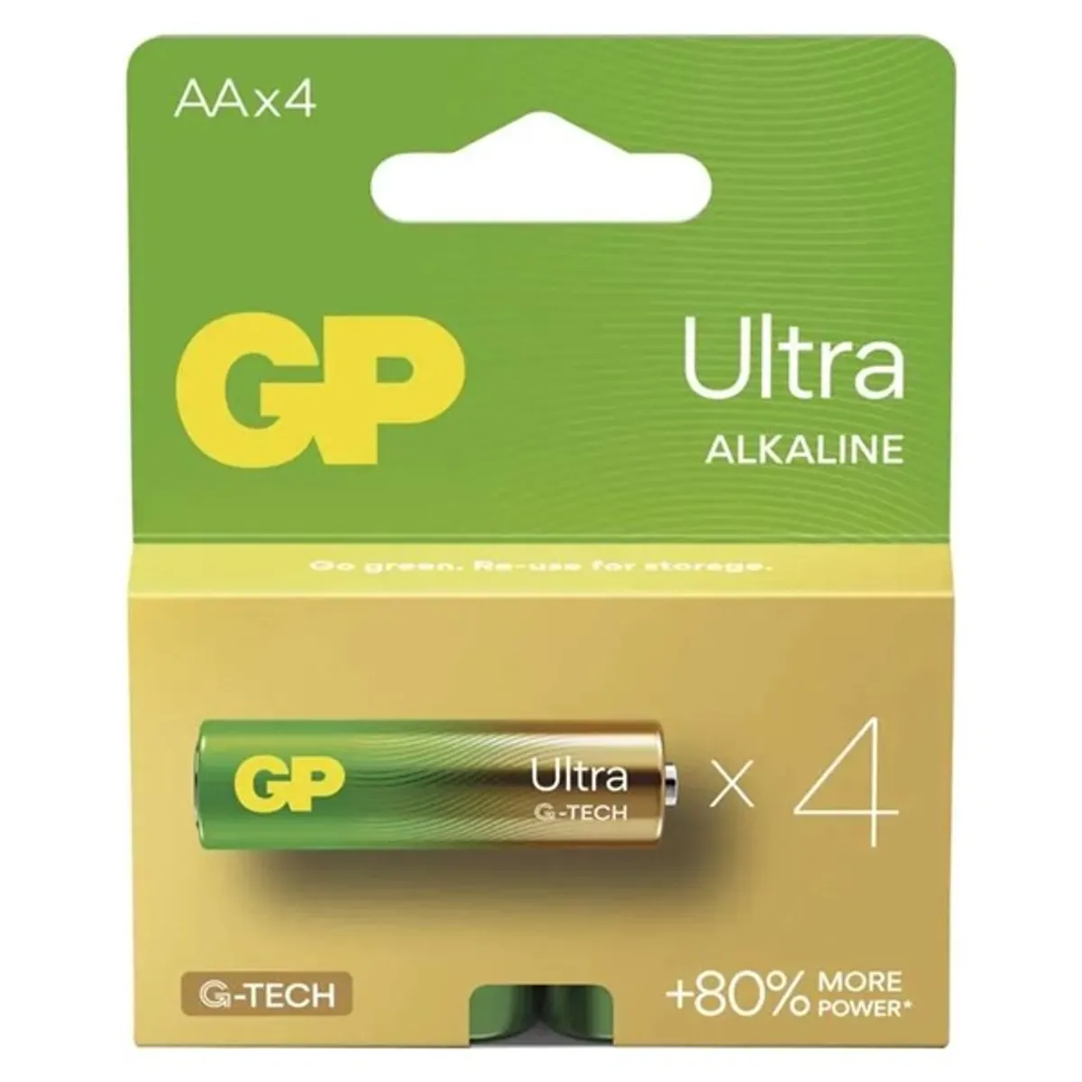 GP Batteries B02214 Ultra LR6 alkáli ceruzaelem 4db AA #1