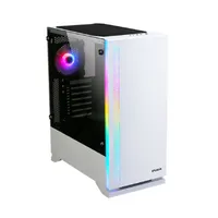 Zalman ZM_S5_WHITE S5 fehér táp nélküli ATX edzett üveg oldallap #2