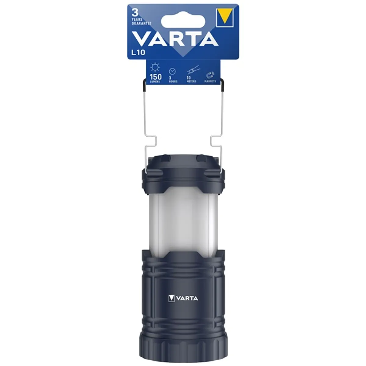 VARTA 15673101111 L10 fekete 150 lm led-integrált 3xAA #1
