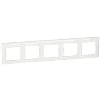 Legrand 774455 Valena 5-ös keret Műanyag Fehér 366x82x11 mm IP20 vízszintes és függőleges #2