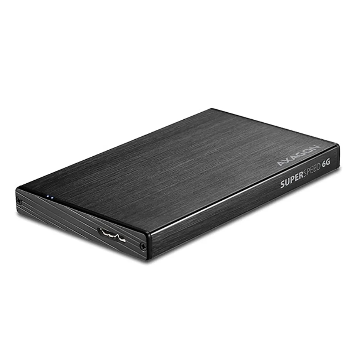 AXAGON EE25-XA6 ALINE külső tok 2.5" merevlemez és SSD USB 3.0 alumínium fekete #2