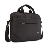 Case Logic 3203984 ADVA-111 11,6" notebook táska fekete poliészter párnázott belső első zseb vállpánt hordozó fogantyú