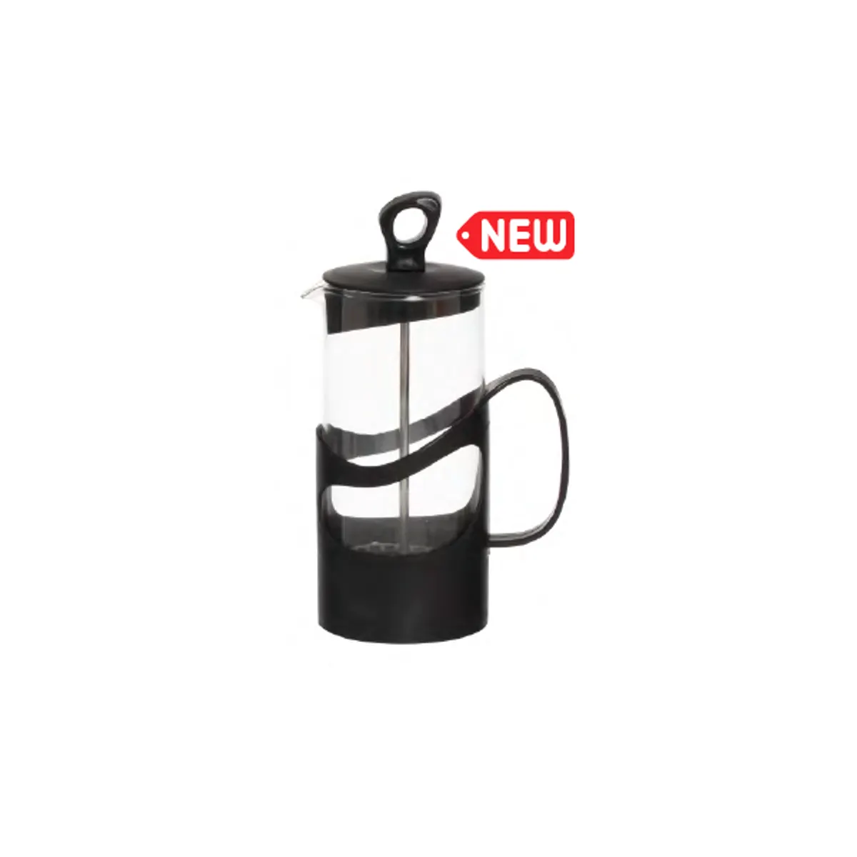 SOLMAZER 161660-012 kávé- és tea készítő műanyag üveg fekete 0,35 l #1