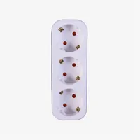 TOO ADW-300 fali hálózati adapter 3x SCHUKO Fehér