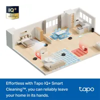 TP-LINK TAPO RV30 MAX robotporszívó és felmosó LiDAR navigáció 5300 Pa 2600 mAh 0,3 L tartály 150 perc WiFi HEPA H11 #9