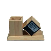 TOO PHC-330-LB digitális óra írószertartóval hőmérséklet kijelzővel világosbarna #2