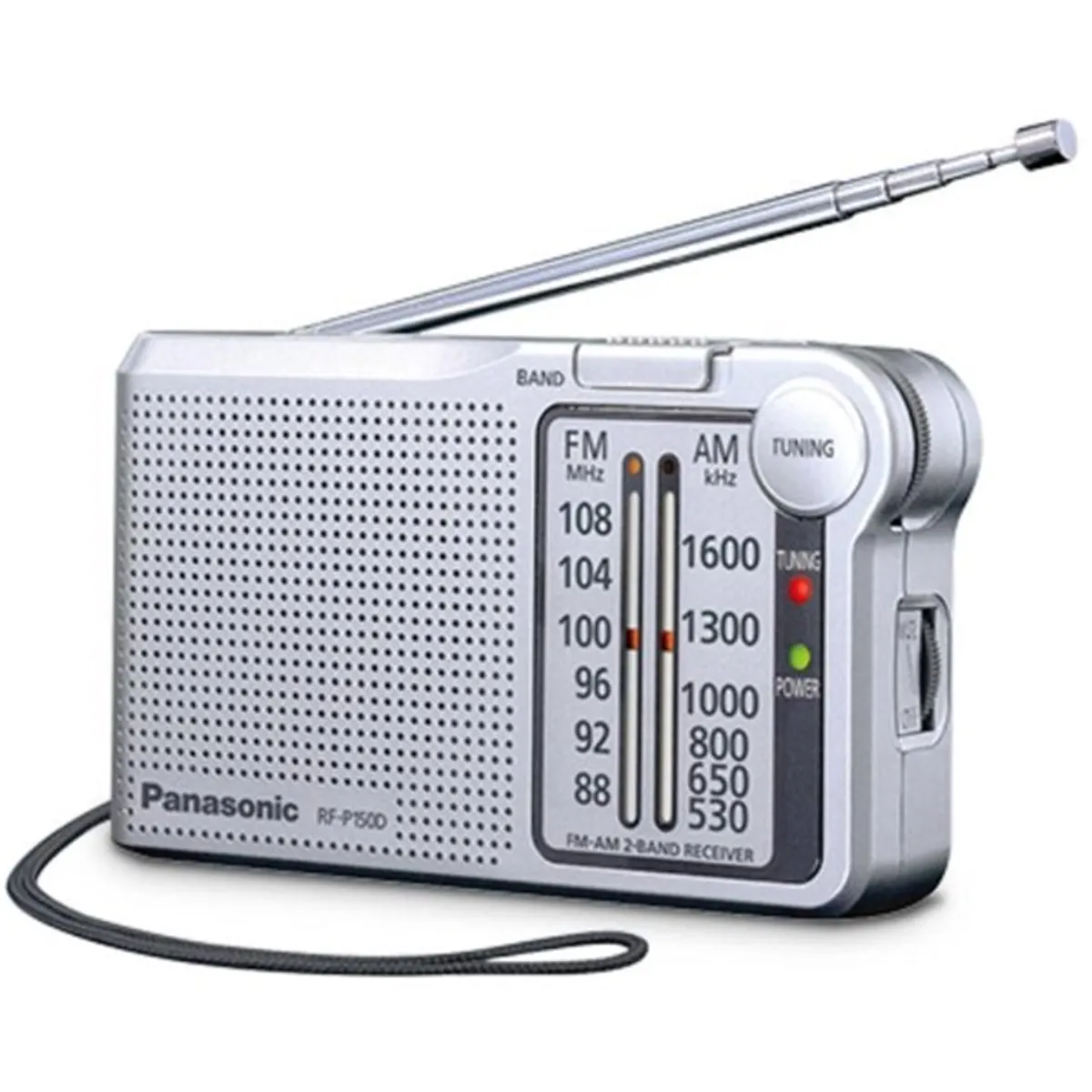 Panasonic RF-P150DEG-S ezüst hordozható rádió 1,5 W #1