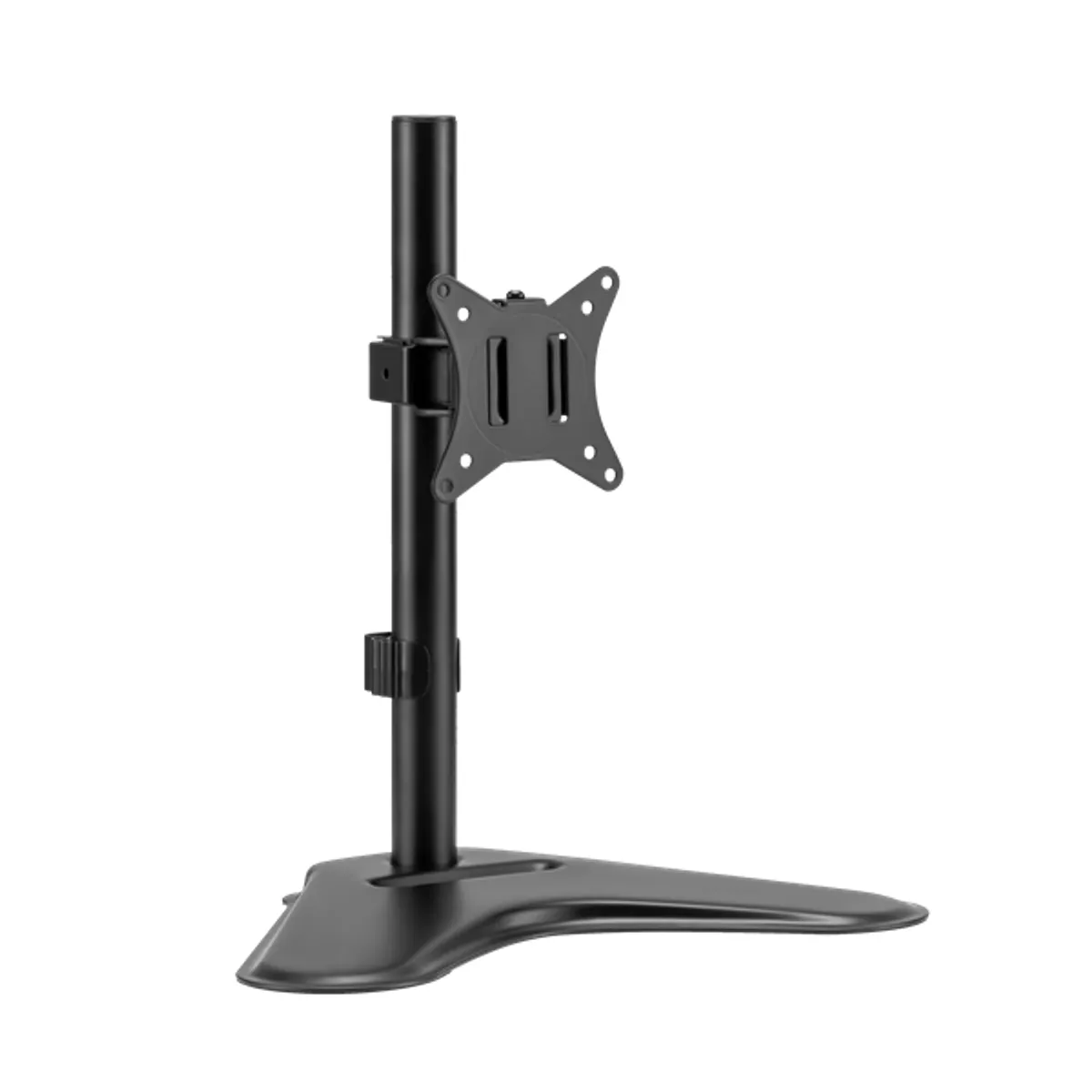 SBOX SBOX LCD-F012-2 monitor konzol 17"-32" 75x75;100x100 9 kg 1 db forgatható, dönthető, billenthető, kábelrendező, acél, műanyag, fekete #1
