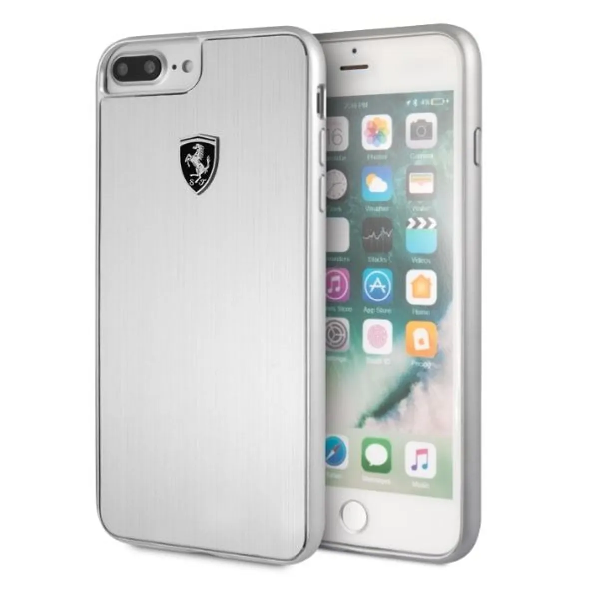 FERRARI FEHALHCP7LSI Heritage alumínium tok ezüst iPhone 7 Plus 5,5" #2