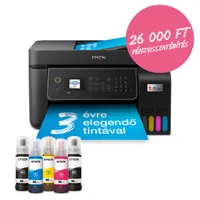 Epson C11CJ65412 EcoTank L5310 Színes tintasugaras multifunkciós Nyomtatás Másolás Szkennelés Fax Apple AirPrint Wi-Fi
