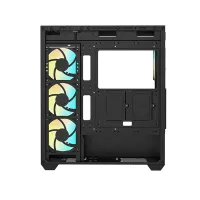 RAIDMAX I800CBF i800 Chrome fekete ATX USB 3.0 4x beépített ventilátor edzett üveg #9