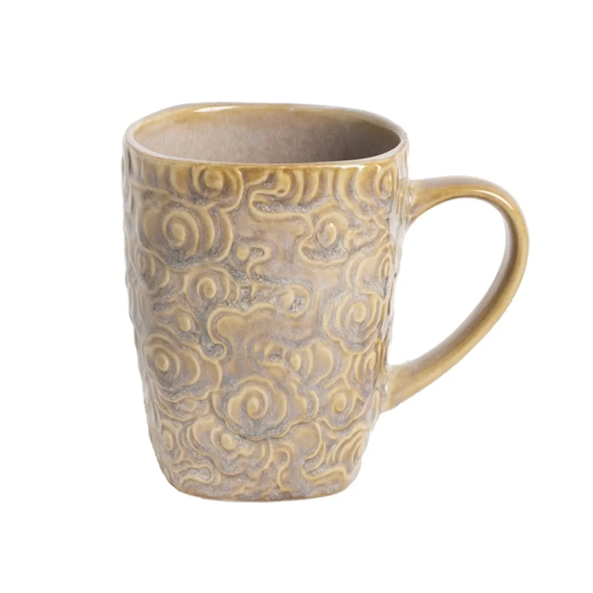 QX IMPEX KFT 171213 Iris kerámia bögre 400ml drapp #1