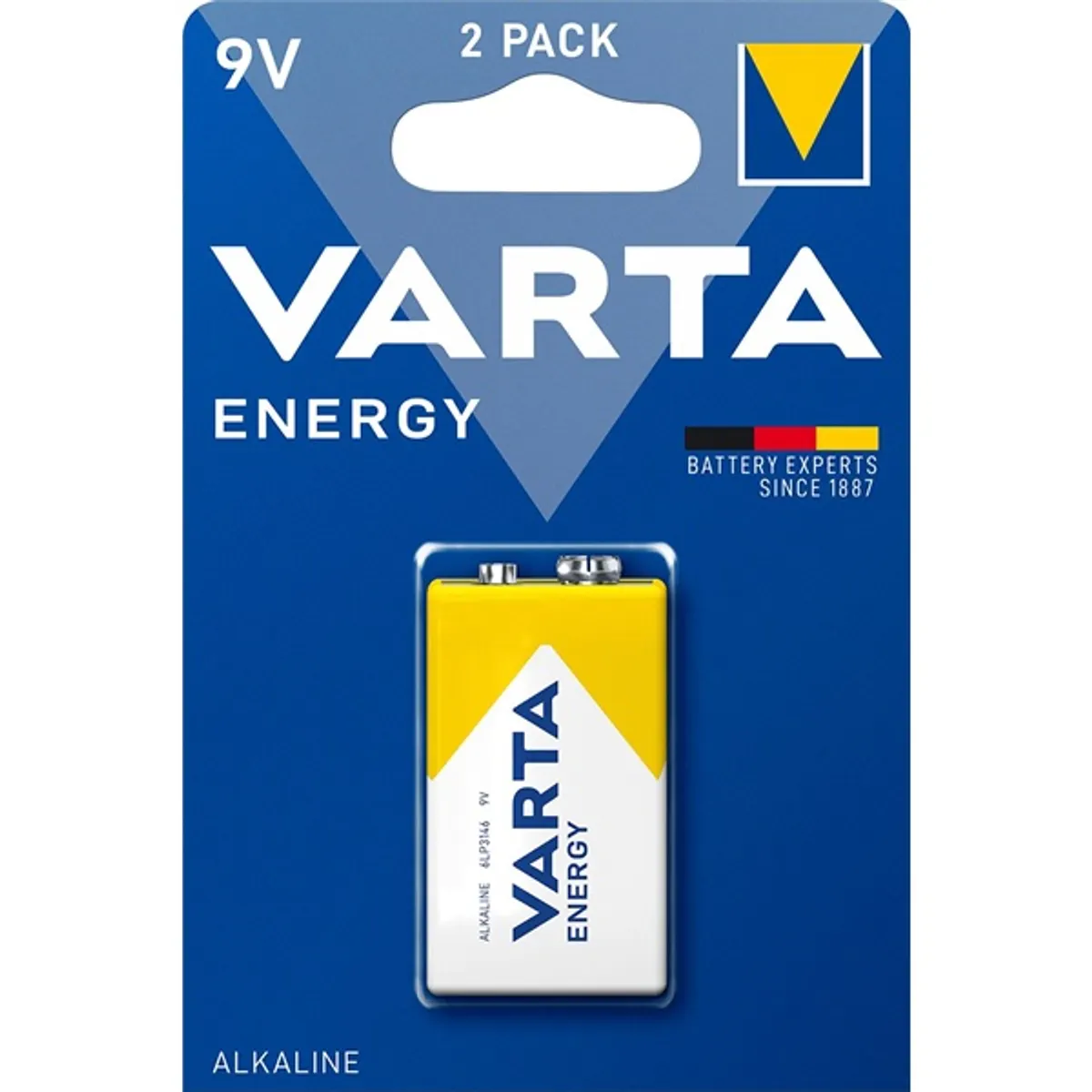 VARTA 4122229411 Energy 9V alkáli elem 1db #2