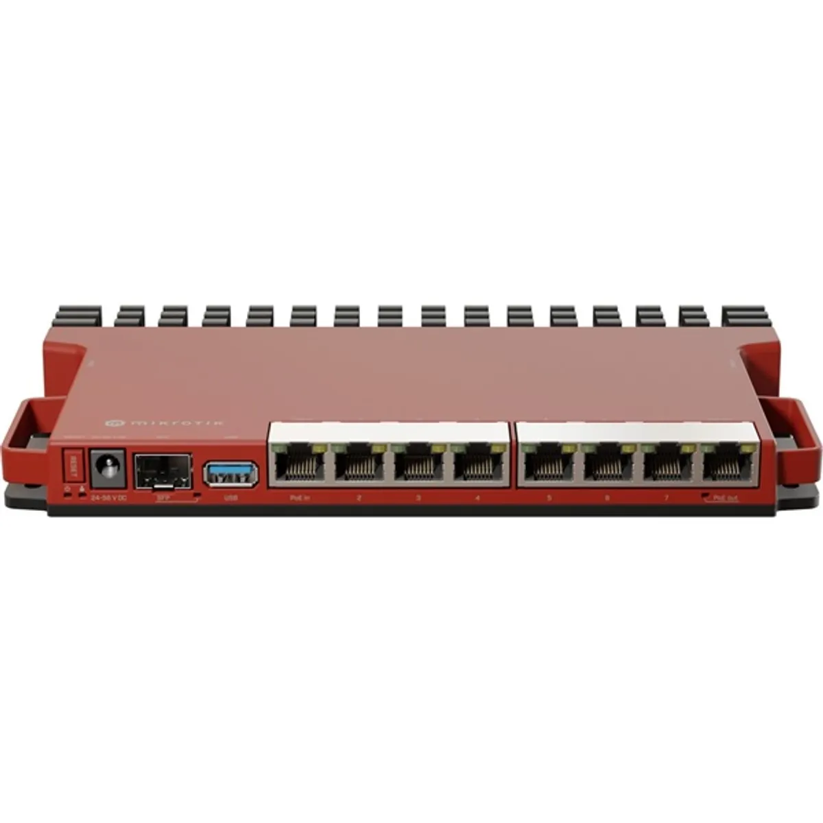 MIKROTIK L009UIGS-RM L009UiGS-RM 8x GbE 1G PoE-IN PoE-OUT 1x 2,5GbE SFP USB 3.0 rackes RouterOS v7 #1