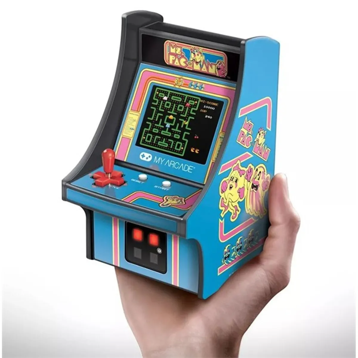 My Arcade DGUNL-3230 Ms. Pac-Man Micro Player 2.75" kijelző, kivehető joystick #3