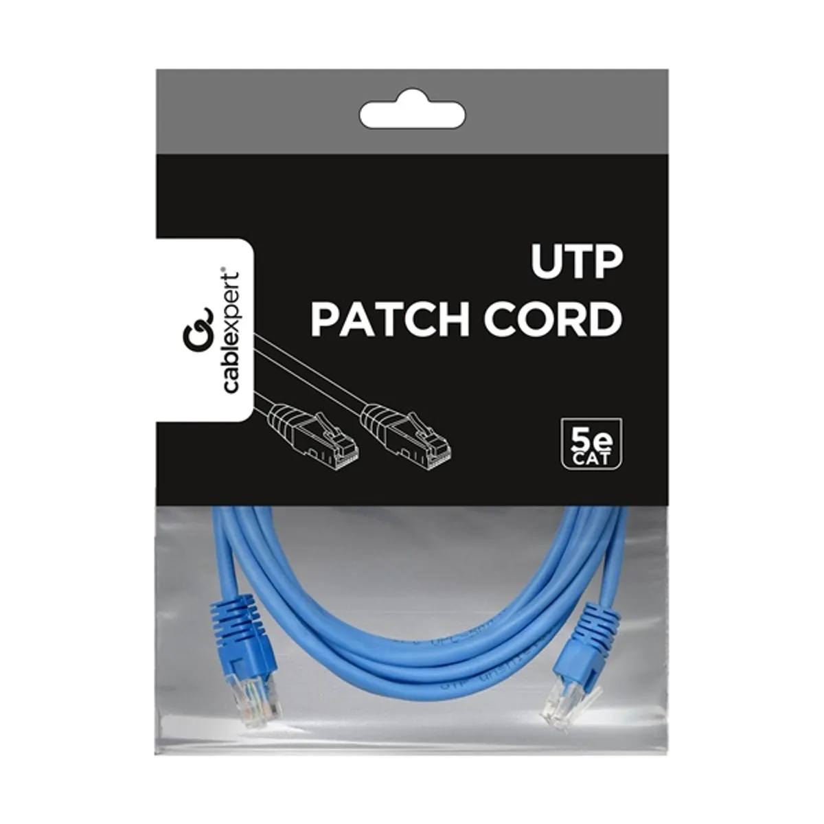 Gembird PP12-3M/B patchkábel CAT5e UTP 3 m kék RJ45 RJ45 #2