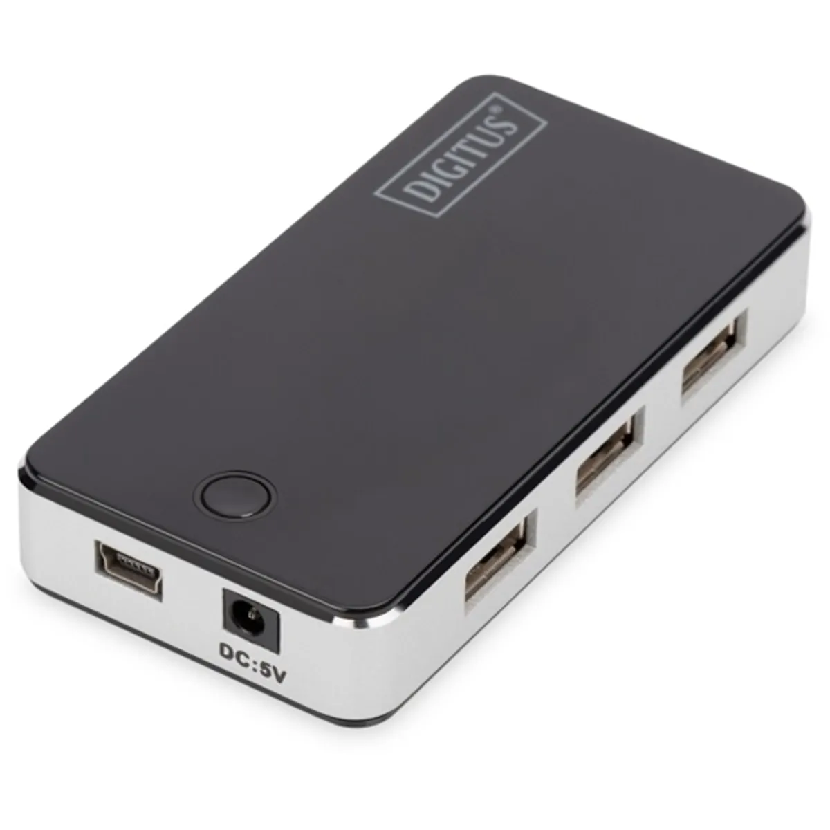 DIGITUS DA-70222 7-portos usb hub usb 2.0 külső tápos #1