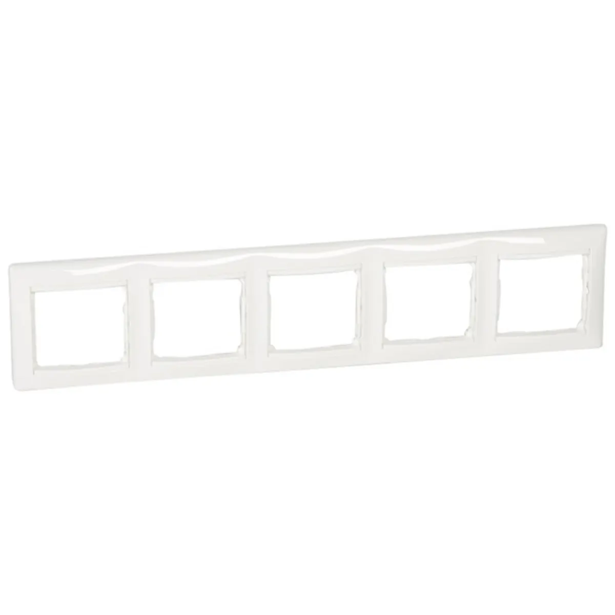 Legrand 774455 Valena 5-ös keret Műanyag Fehér 366x82x11 mm IP20 vízszintes és függőleges #2