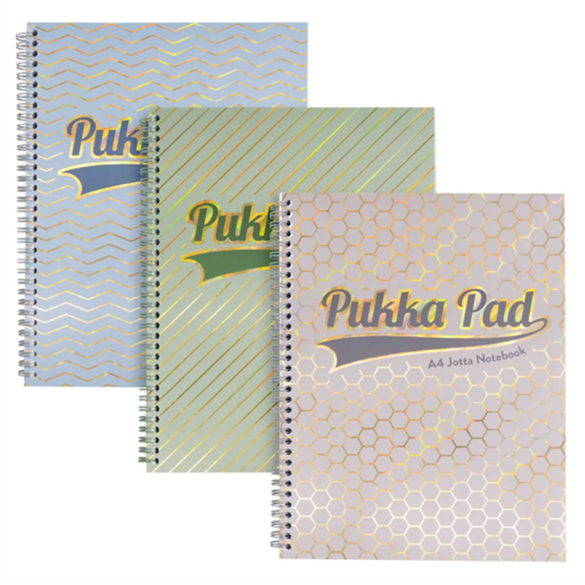 PUKKA PAD A15556081 Jotta Pad Haze A4 200 oldal vonalas spirálfüzet #1