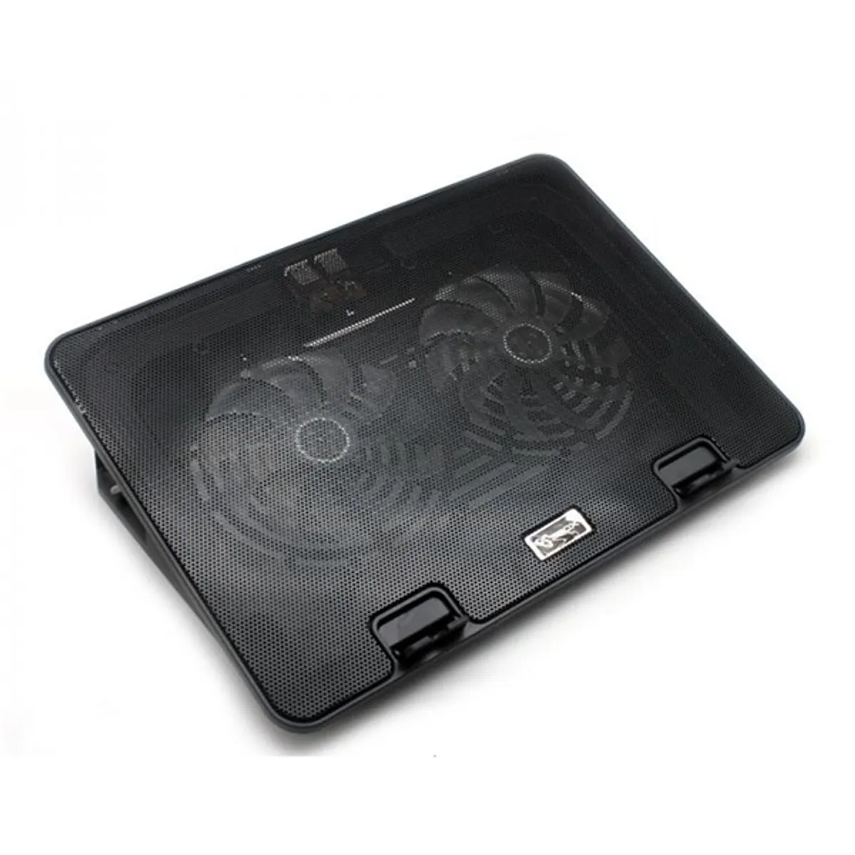 SBOX CP-101 notebook hűtőpad 2x140 mm fekete 15.6" USB hub 0-35 fok #1