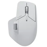 RAPOO 226037 MT760L vezeték nélküli egér Fehér-szürke Bluetooth 5.0 és 2.4G DPI 4000, beépített akkumulátor, 150 óra, jobbkezes