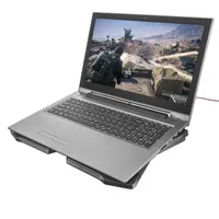 Trust 20817 GXT 278 Yozu notebook hűtőpad 4x120mm 1200 RPM csúszócsapágy USB hub 3 pozíció 17.3" #2