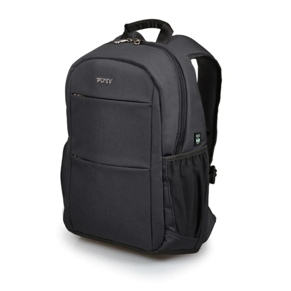 Port Designs 135173 SYDNEY ECO hátizsák 15.6" notebook tablet zseb párnázott rekesz fekete #2