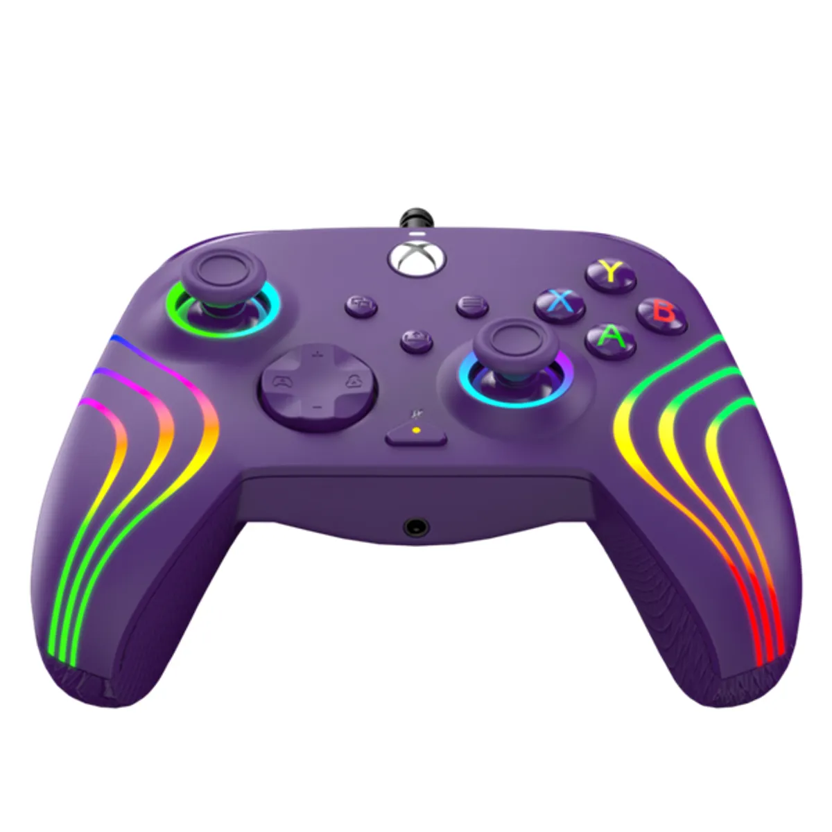 PDP 049-024-PR Afterglow Wave kontroller lila vezetékes 11 gomb 300 cm kábel PC és Xbox Series kompatibilis #4