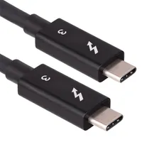 AKYGA AK-USB-33 Thunderbolt 3 kábel 50 cm fekete #2