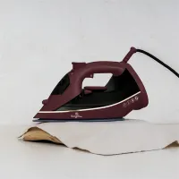 Berlinger Haus BH/9595 gőzölős vasaló bordó kerámia talp 190 cm kábel 300 ml víztartály 2200 W állítható gőz #6