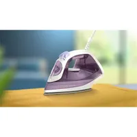PHILIPS DST2020/30 2000 Series gőzölős vasaló lila kerámia talp 0,2 l 2000 W 190 cm #2