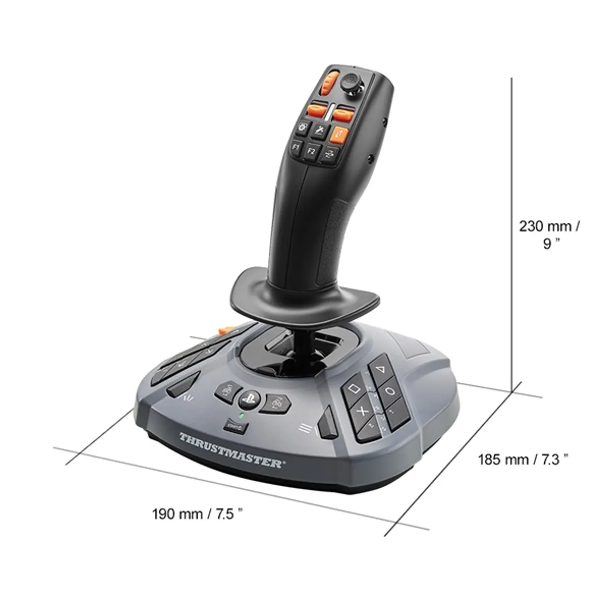 Thrustmaster 4160881 SimTask FarmStick 33 gombos vezetékes PC és PS5 fekete #6