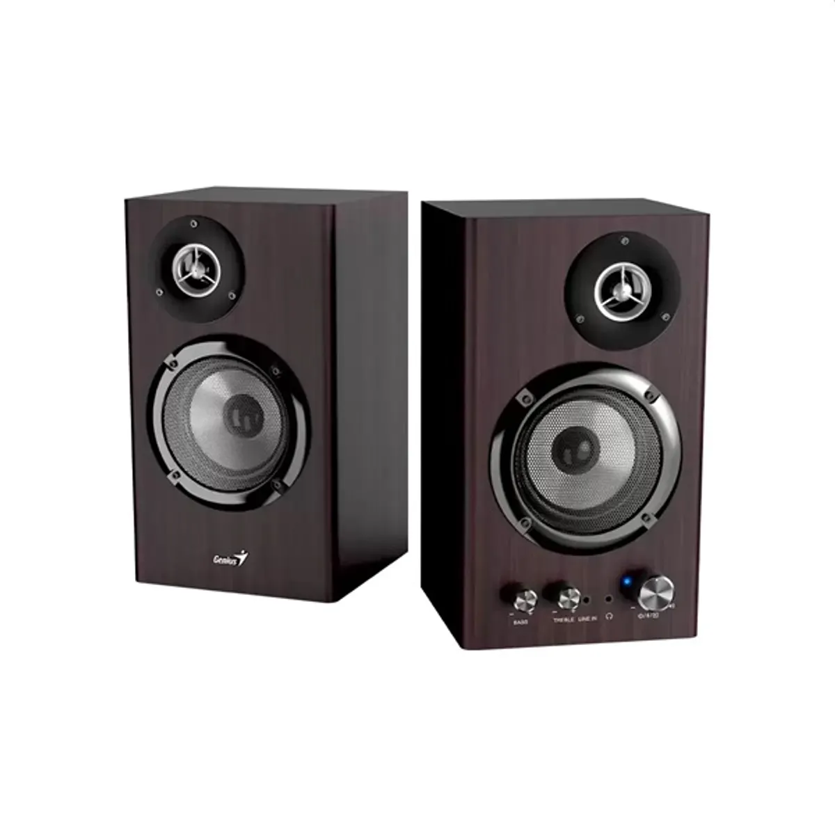 Genius 31730055401 SP-HF1812BT PC-s hangfalszett Bluetooth sötétbarna 50W 40-20000 Hz 3,5 mm AUX #6