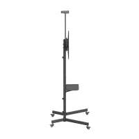 SBOX FS-401-2 guruló tévé állvány 37"-70" 600x400 45 kg döntés 12 fok magasság 1337-1445 mm #3