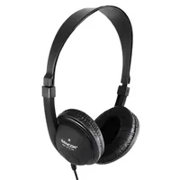 Sencor 35048782 SEP 275 2.0 fejhallgató, 40 mm hangszóró, 32 ohm, 106 dB, 20-20000 Hz, kábelhossz 220 cm, 3,5 mm jack, fekete