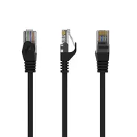 Gembird PP6U-0.5M-BK cat6 utp patch kábel fekete 0,5 m RJ45 #2