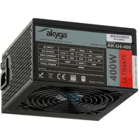 AKYGA AK-U4-400 Ultimate ATX 400W 80 Bronze Aktív PFC 12 cm ventilátor SATA 6x MOLEX 2x PCIe 6-2 és PCIe 6 EPS 4-4
