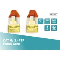 Digitus DK-1644-A-020/R Cat6A S-FTP patch kábel 2 m piros LSZH AWG 26/7 #5