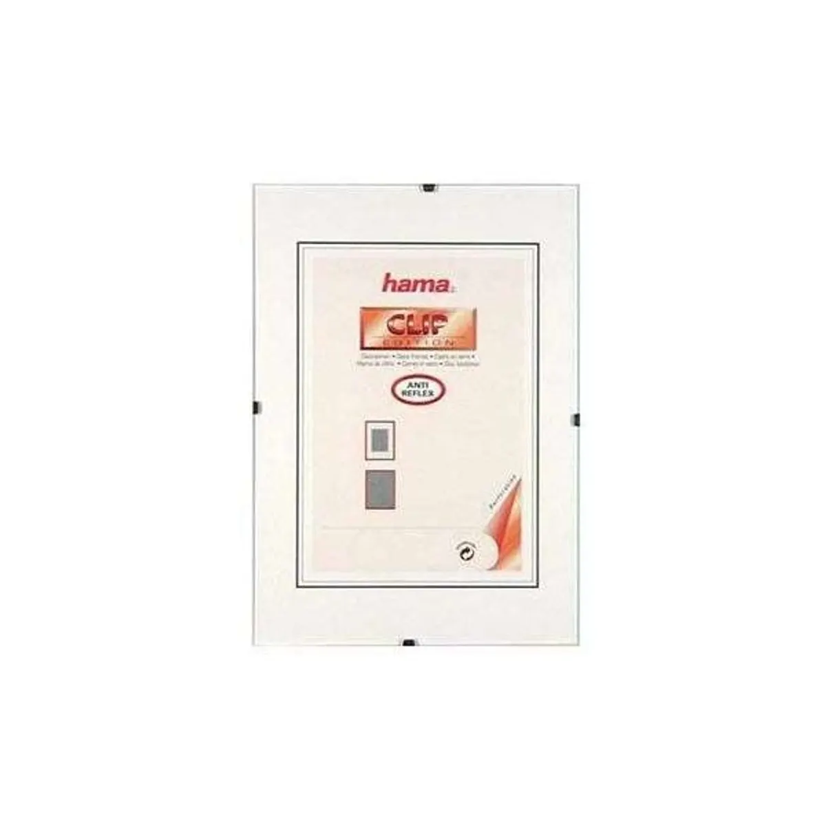 Hama 00063104 Clip-Fix anti-reflex keret 13x18 cm #1
