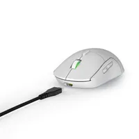 URAGE 00217837 Reaper 250 fehér optikai USB 6200 dpi 4 gomb görgő levehető kábel 2 m PTFE talp