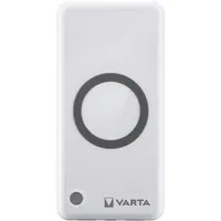 VARTA 57913101111 Vezeték nélküli power bank 10000mAh fehér USB-C bemenet 12V kimenet 2x USB-C 3A gyorstöltés vezeték nélküli töltés