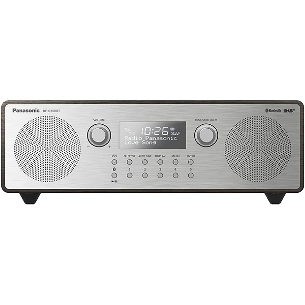 Panasonic RF-D100BTEGT Bluetooth rádió barna 120 W 6,5 cm #2