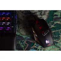 KONIX KX-DND-GM-PC Dungeons and Dragons gamer egér 7 gomb DPI 2500 fekete-piros #4