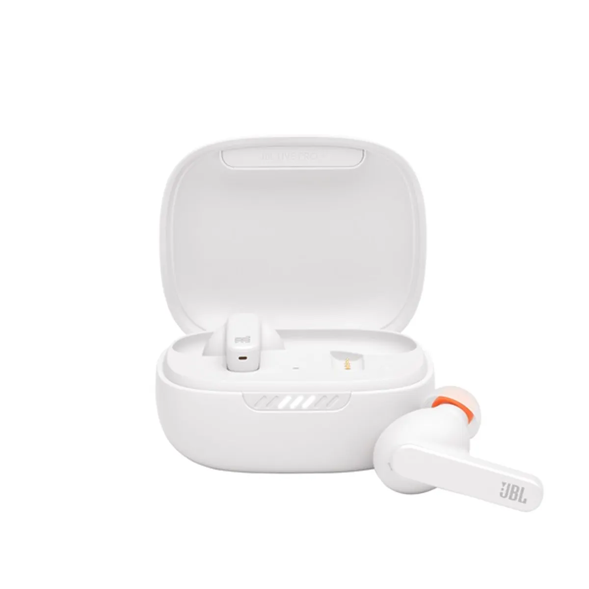 JBL JBLLIVEPROPTWSWHT Live Pro TWS zajszűrős fülhallgató fehér IPX4 28 óra üzemidő 11 mm meghajtó #1