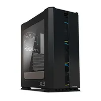 Zalman X3 BLACK Ház midi ATX ablakos, 4 db ventilátor, USB 3.0 előlapi, előlapi hangkimenet, előlapi mikrofon csatlakozó, táp nincs